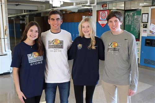 GHS marketing students open, operate official Tournament of Champions merchandise store